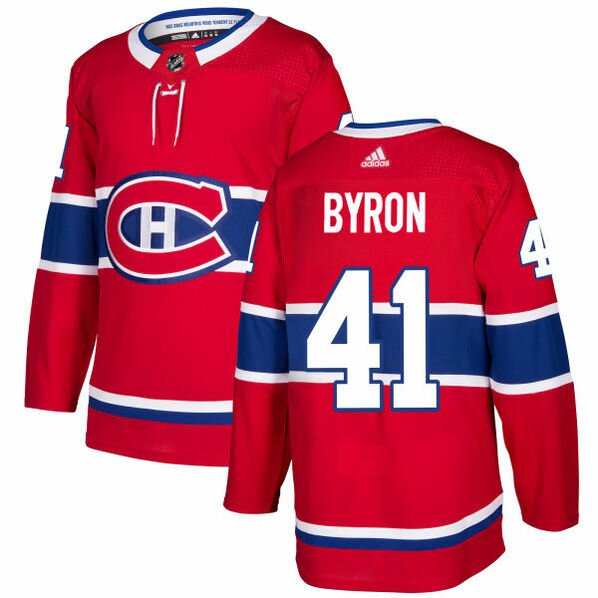 #41 Red Paul Byron Montreal Canadiens Jersey: NHL Montreal Canadiens Premier Youth Adidas Home Special Deal #41 Red Paul Byron Montreal Canadiens Jersey: NHL Montreal Canadiens Premier Youth Adidas Home Special Deal